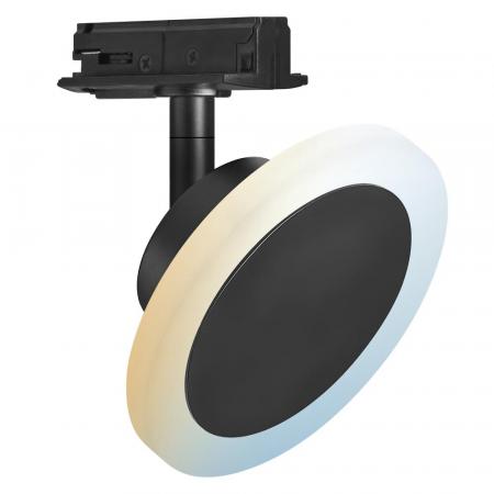 Ledvance SMSMART+ Matter 1-Phasen Schienen Leuchtkopf Tracklight Spot Circle Schwarz